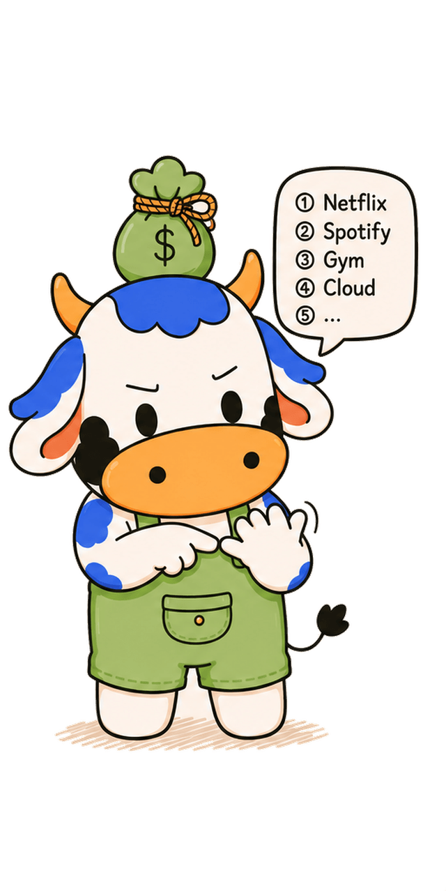 mooney tracking recurring subscriptions and renewal dates